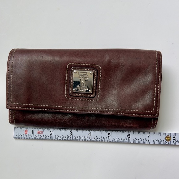 Tignanello Dark Brown Leather Wallet - Picture 5 of 6